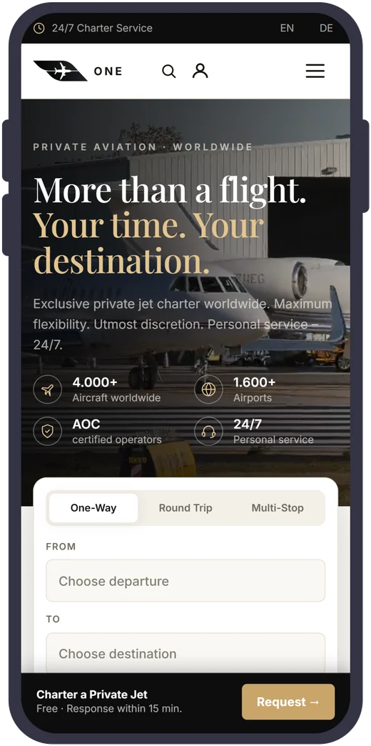 Private Jet One 2