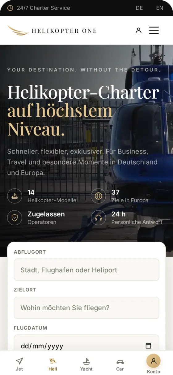 Helikopter One App